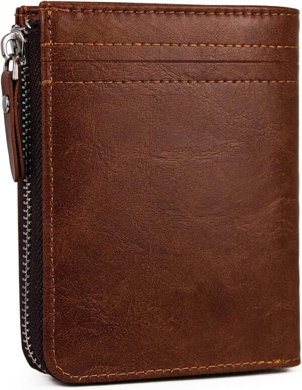 Zipper Bifold Wallet