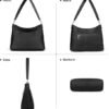 Genuine Leather Hobo Bag
