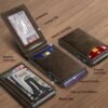 Slim Money Clip Wallet (9 Card Slots)