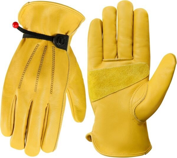 Leather Work Gloves for Men & Women